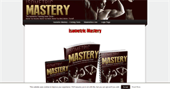 Desktop Screenshot of isometricmastery.com